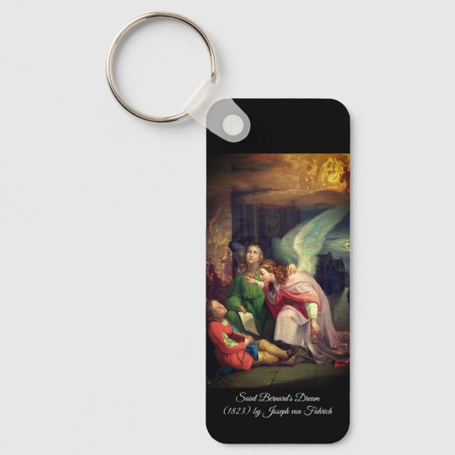 Porte-clés Le rêve de Saint Bernard (Recto)