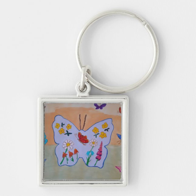 Porte-clés Le rêve papillon (Devant)