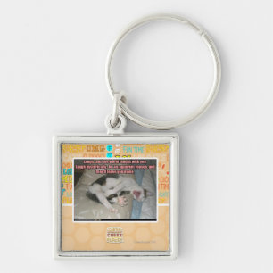 Porte-clés Le rire et le monde rit avec vous