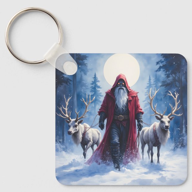 Porte-clés Le roi de l'hiver arrive.  (Recto)