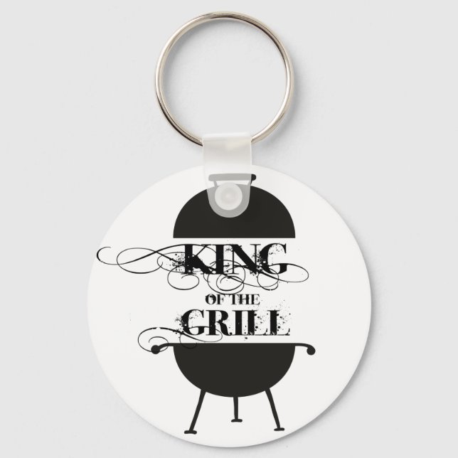 Porte-clés Le Roi Du Grill (Recto)