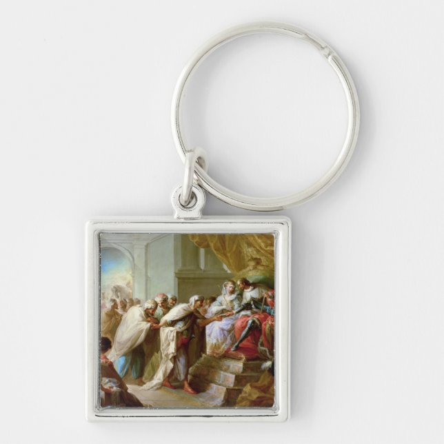 Porte-clés Le roi et la reine catholiques (Devant)