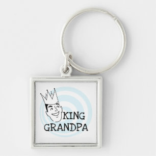 Porte-clés Le Roi Grandpa T-shirts et cadeaux
