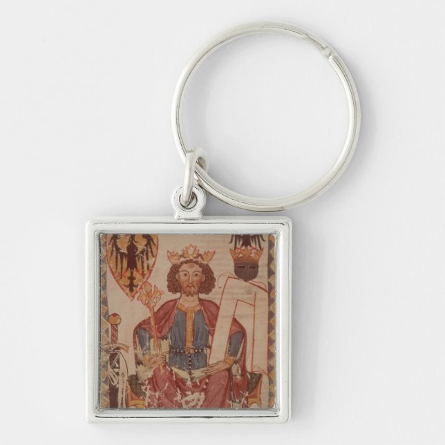 Porte-clés Le Roi Henry, illustration du Manasse (Devant)