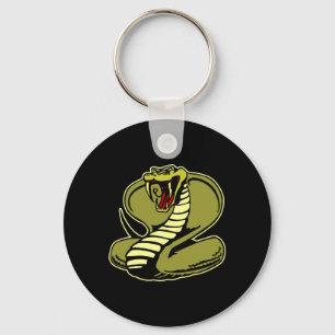 Porte-clés Le roi noir Cobra