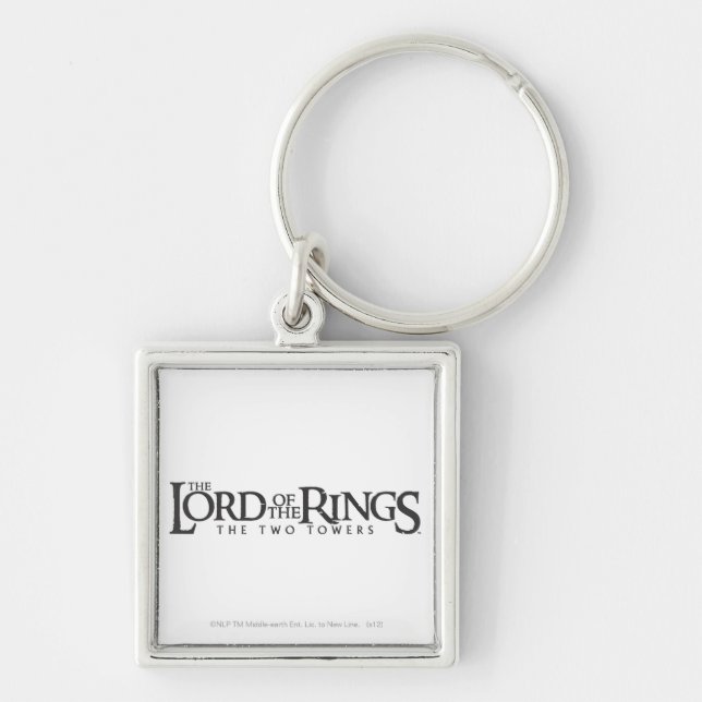 Porte-clés LE SEIGNEUR DES ANNEAUX logo horizontal (Devant)