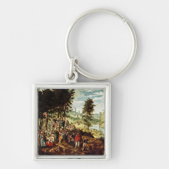 Porte-clés Le sermon de St John le baptiste, c.1550 (Devant)