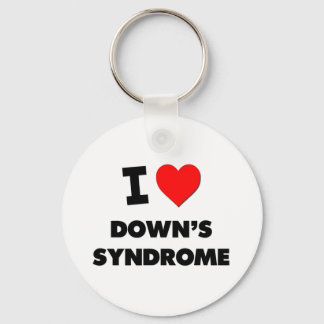 Porte-clés Le syndrome de I Love Down
