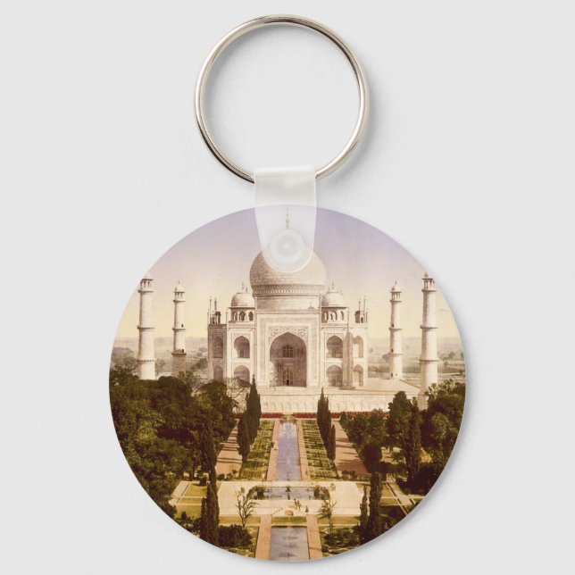 Porte-clés Le Taj Mahal à Agra Inde (Recto)