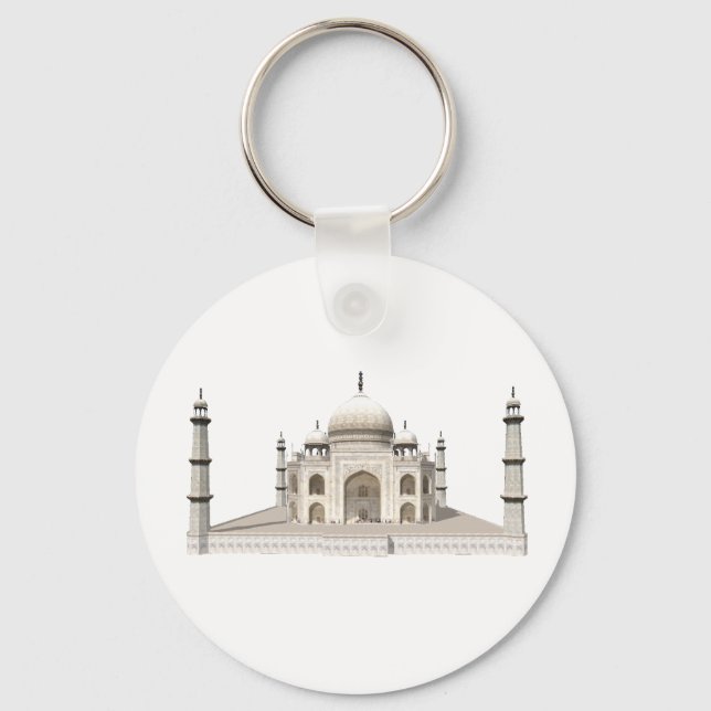 Porte-clés Le Taj Mahal : Modèle 3D : (Recto)