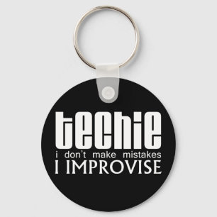Porte-clés Le technicien improvisent