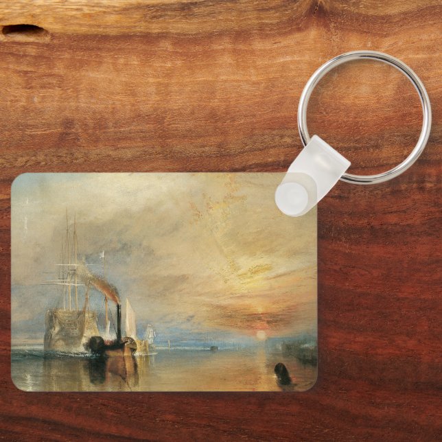 Porte-clés Le Temeraire par Joseph Turner, Art maritime (Recto)