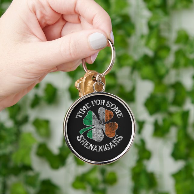 Porte-clés Le temps de la St-Patrick pour quelques Clover de  (Main)