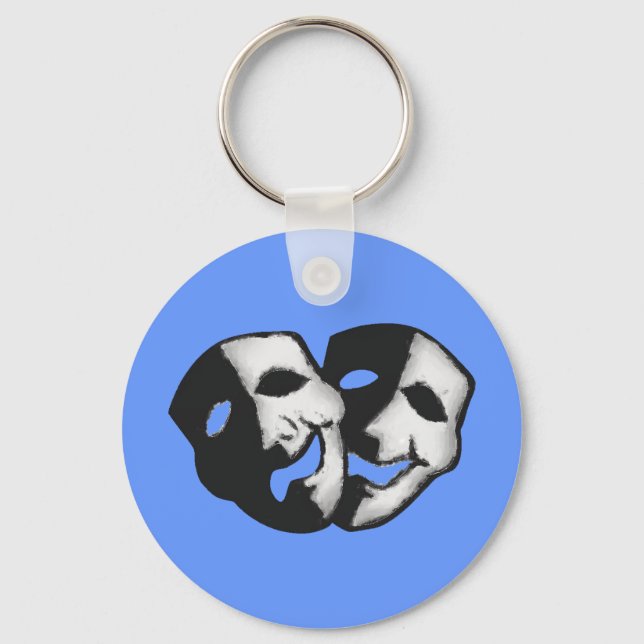 Porte-clés Le théâtre est la vie (Recto)