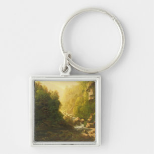 Porte-clés Le torrent de montagne, c.1820-30 (huile sur la