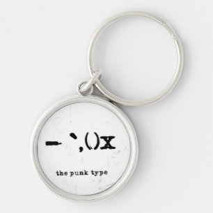 Porte-clés le type punk