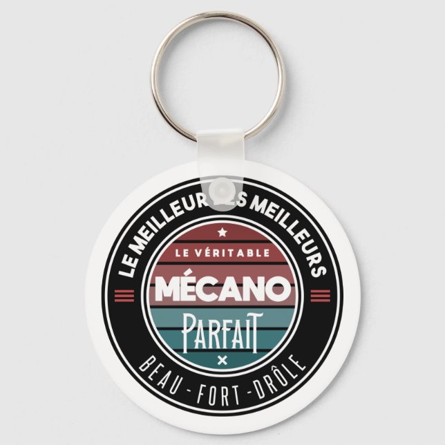 Porte-clés Le véritable mécano parfait (Recto)