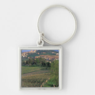 Porte-clés Le village de San Gimignano est situé dans les col