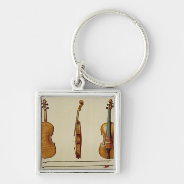 Porte-clés Le violon de Hellier fait par Antonio Stradivarius (Devant)