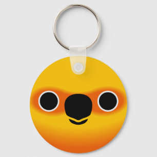 Porte-clés Le visage d'un Jenday Conure