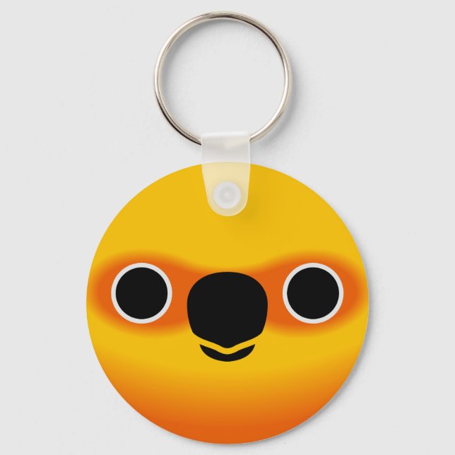 Porte-clés Le visage d'un Jenday Conure (Recto)