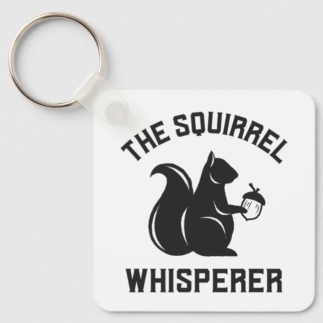 Porte-clés Le Whisperer d'écureuil | Écureuil (Recto)