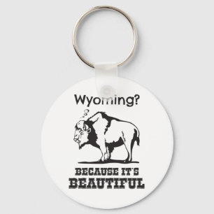 Porte-clés Le Wyoming ? Parce que c'est beau