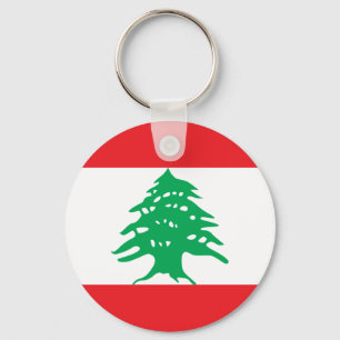 Porte-clés Lebanon Flag Keychain