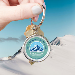 Porte-clés Lech Zürs Arlberg Autriche Österreich ski