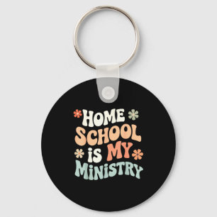 Porte-clés L'école à la maison est ministère maman école à do