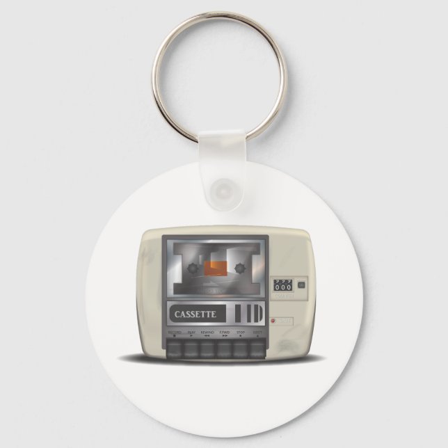 Porte-clés Lecteur de cassette (Recto)