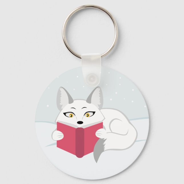 Porte-clés Lecture Fox (Recto)