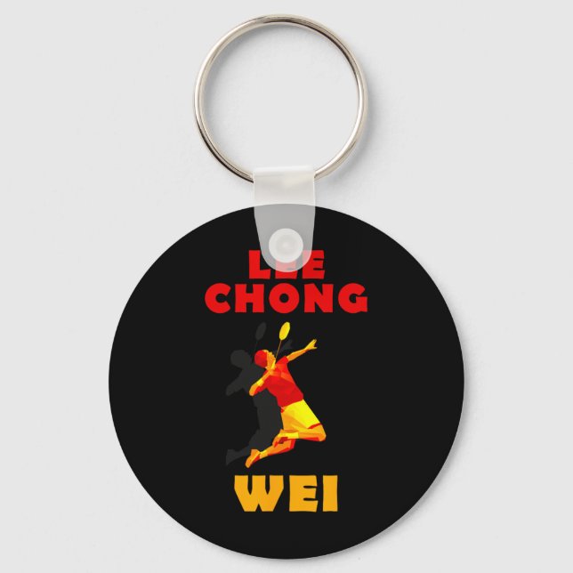 Porte-clés Lee Chong Wei Dminton Tee (Recto)