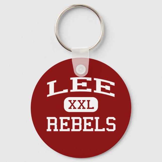 Porte-clés Lee - Rebels - Lee High School - Midland Texas (Recto)
