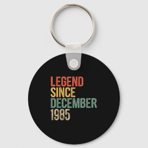Porte-clés Légende 1985 Cadeaux d'anniversaire 40 ans pour ho