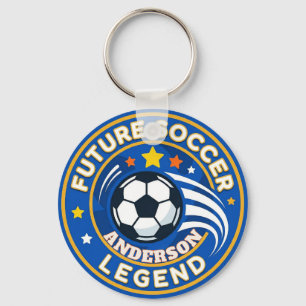 Porte-clés Légende de la future star du football, motivation