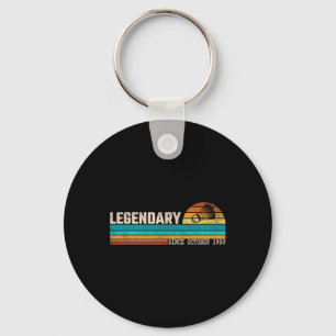 Porte-clés Légende du joueur de badminton depuis octobre 1950