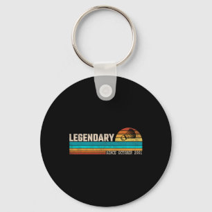 Porte-clés Légende du joueur de badminton depuis octobre 2001