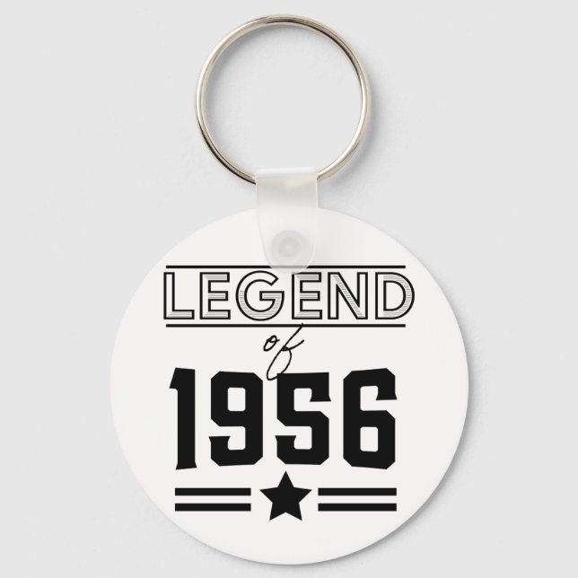 Porte-clés Légende Vintage de 1956 (Recto)