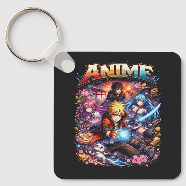 Porte-clés Légendes de l'anime (Recto)