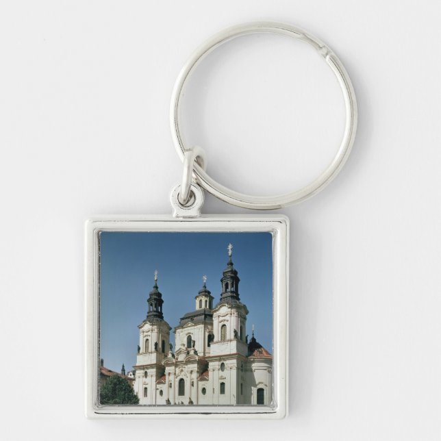Porte-clés L'église de Saint-Nicolas, construite 1703-61 (Devant)