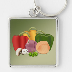 Porte-clés Légume