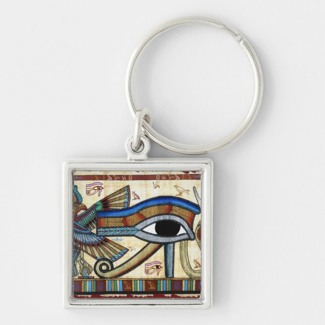 Porte-clés L'Egypte antique YEUX DE HORUS Porte - clé Wadjet (Devant)