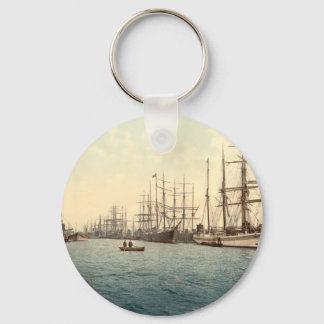 Porte-clés L'Elbe, Hambourg, Allemagne