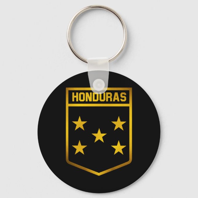 Porte-clés L'emblème du Honduras (Recto)