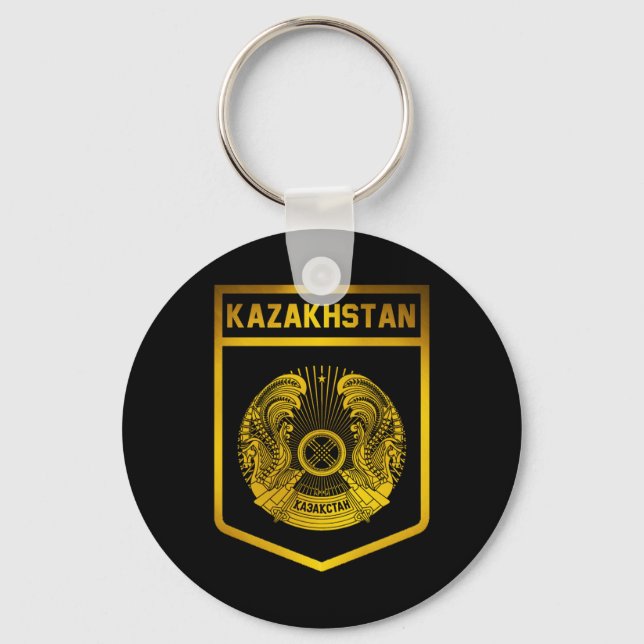 Porte-clés L'emblème du Kazakhstan (Recto)