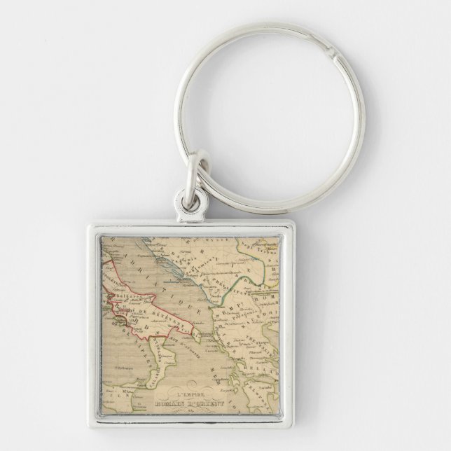 Porte-clés L'Empire Romain d'Orient, Royaume des Lombards (Devant)
