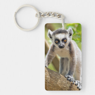 Porte-clés Lémurien à anneaux bébé