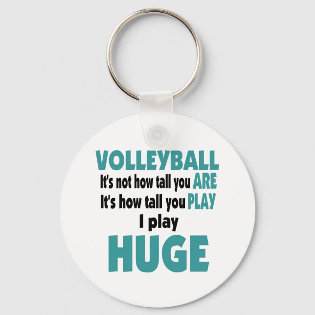Porte-clés L'énorme VolleyChick (Recto)