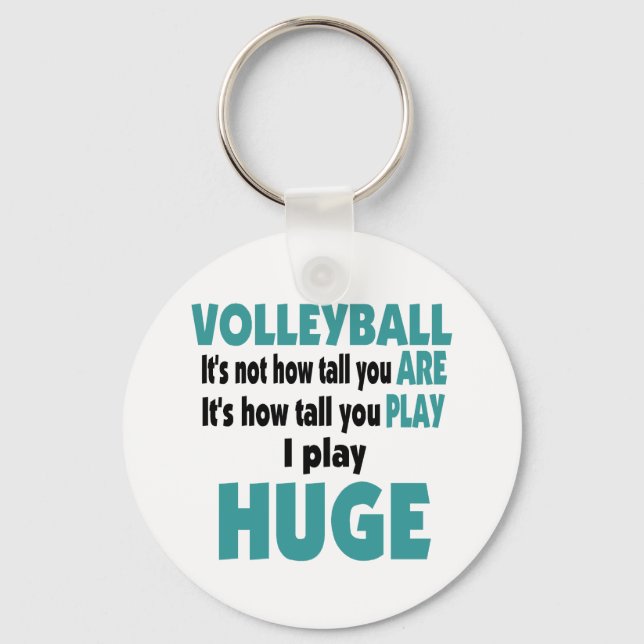 Porte-clés L'énorme VolleyChick (Recto)